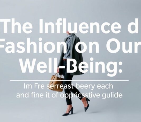 Der Einfluss der Mode auf unser Wohlbefinden: Ein umfassender Leitfaden The Influence of Fashion on Our Well-being: A Comprehensive Guide