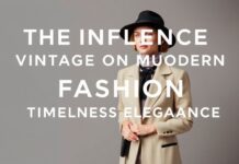 Der Einfluss von Vintage auf die moderne Mode: Ein Blick auf zeitlose Eleganz The Influence of Vintage on Modern Fashion: A Look at Timeless Elegance