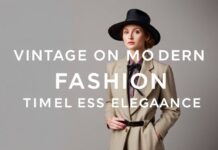 Der Einfluss von Vintage auf die moderne Mode: Ein Blick auf zeitlose Eleganz The Influence of Vintage on Modern Fashion: A Look at Timeless Elegance