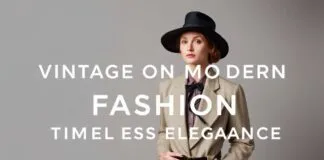 Der Einfluss von Vintage auf die moderne Mode: Ein Blick auf zeitlose Eleganz The Influence of Vintage on Modern Fashion: A Look at Timeless Elegance
