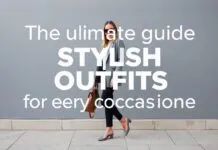 Der ultimative Guide zu stilvollen Outfits für jede Gelegenheit The ultimate guide to stylish outfits for every occasion