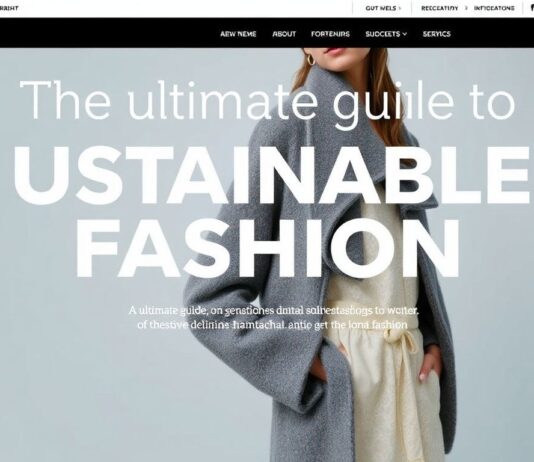 Der ultimative Leitfaden zu nachhaltiger Mode: Stilvoll und umweltbewusst The ultimate guide to sustainable fashion: Stylish and eco-conscious