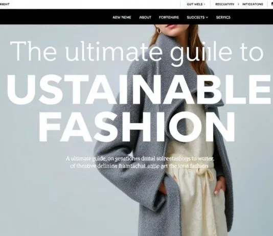 Der ultimative Leitfaden zu nachhaltiger Mode: Stilvoll und umweltbewusst The ultimate guide to sustainable fashion: Stylish and eco-conscious