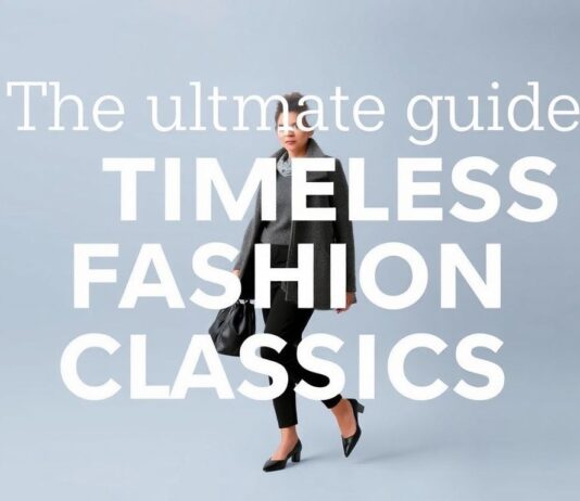 Der ultimative Leitfaden zu zeitlosen Modeklassikern The ultimate guide to timeless fashion classics