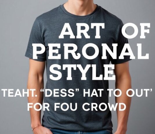 Die Kunst des persönlichen Stils: T-Shirt-Designs, die aus der Masse herausstechen The Art of Personal Style: T-Shirt Designs That Stand Out from the Crowd
