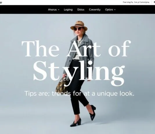 Die Kunst des Stylings: Tipps und Trends für einen unverwechselbaren Look The Art of Styling: Tips and Trends for a Unique Look