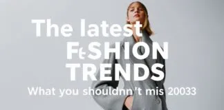 Die neuesten Modetrends: Was Sie 2023 nicht verpassen sollten The latest fashion trends: What you shouldn't miss in 2023