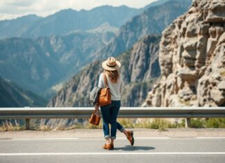 Mode auf Achse: Stilvolle Outfits für Ihre nächste Reise On the road in style: Stylish outfits for your next trip