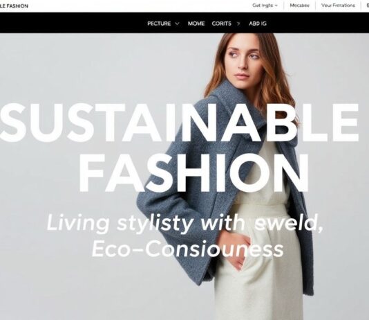 Nachhaltige Mode: Stilvoll leben mit Öko-Bewusstsein Sustainable Fashion: Living Stylishly with Eco-Consciousness