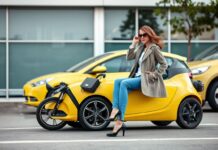 Nachhaltige Mode: Stilvoll unterwegs mit Elektroautos Sustainable Fashion: Stylishly on the Move with Electric Cars