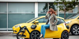 Nachhaltige Mode: Stilvoll unterwegs mit Elektroautos Sustainable Fashion: Stylishly on the Move with Electric Cars