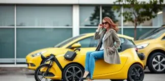 Nachhaltige Mode: Stilvoll unterwegs mit Elektroautos Sustainable Fashion: Stylishly on the Move with Electric Cars