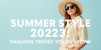 Sommerstil 2023: Mode-Trends, die Sie kennen müssen Summer Style 2023: Fashion Trends You Need to Know