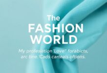 Die Modewelt: Meine unperfekte Liebe zu Stoffen und Trends The Fashion World: My Imperfect Love for Fabrics and Trends