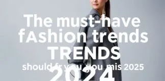 Die must-have Mode-Trends, die du 2024 nicht verpassen solltest The must-have fashion trends you shouldn't miss in 2024