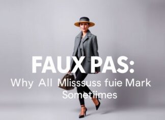 Fashion-Fauxpas: Warum wir alle mal daneben liegen Fashion Faux Pas: Why We All Miss the Mark Sometimes