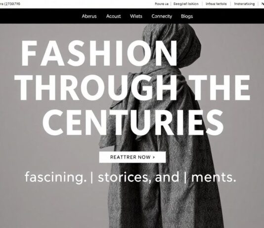 Mode durch die Jahrhunderte: Faszinierende Geschichten und Trends Fashion Through the Centuries: Fascinating Stories and Trends