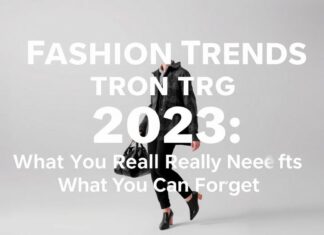 Mode-Trends 2023: Was Sie wirklich brauchen und was Sie vergessen können Fashion Trends 2023: What You Really Need and What You Can Forget