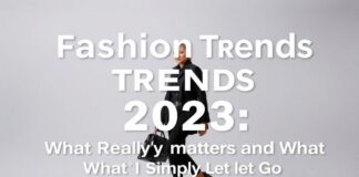 Mode-Trends 2023: Was wirklich zählt und was wir einfach lassen sollten Fashion Trends 2023: What Really Matters and What We Should Simply Let Go