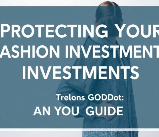 So schützen Sie Ihre Modeinvestitionen: Ein unverzichtbarer Leitfaden Protecting Your Fashion Investments: An Essential Guide