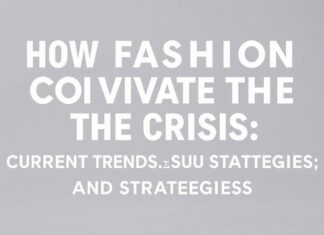Wie Modeunternehmen die Krise meistern: Aktuelle Trends und Strategien How Fashion Companies Navigate the Crisis: Current Trends and Strategies