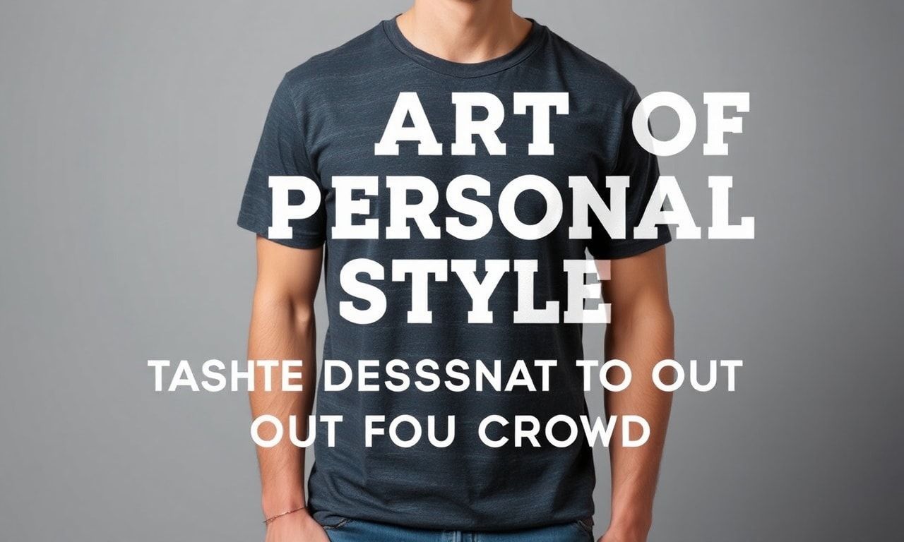 Die Kunst des persönlichen Stils: T-Shirt-Designs, die aus der Masse herausstechen