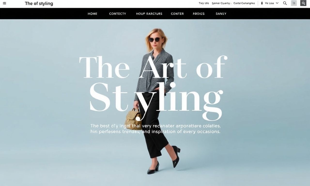 Die Kunst des Stylings: Trends, Tipps und Inspirationen für jeden Anlass