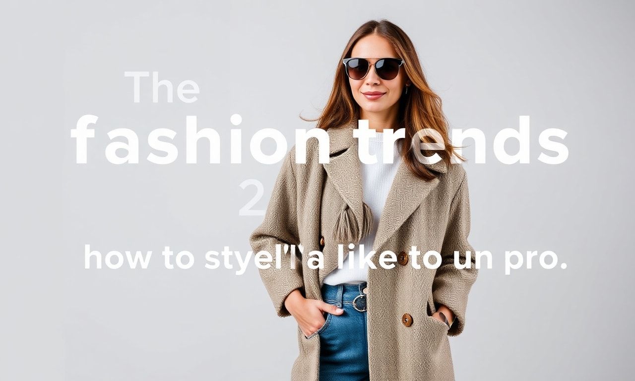Die neuesten Modetrends 2023: So stylst du dich wie ein Profi