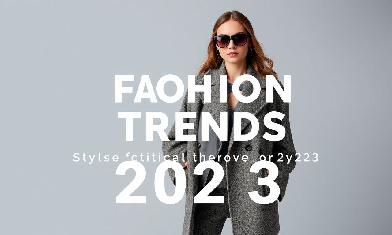 Die neuesten Modetrends: Stilvoll durch das Jahr 2023