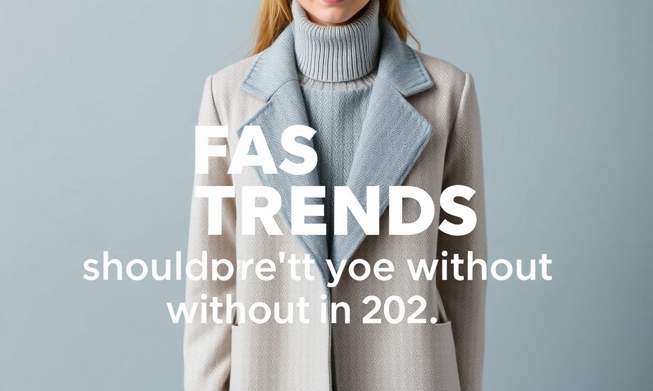 Die neuesten Modetrends: Was 2023 in Ihrem Kleiderschrank nicht fehlen darf