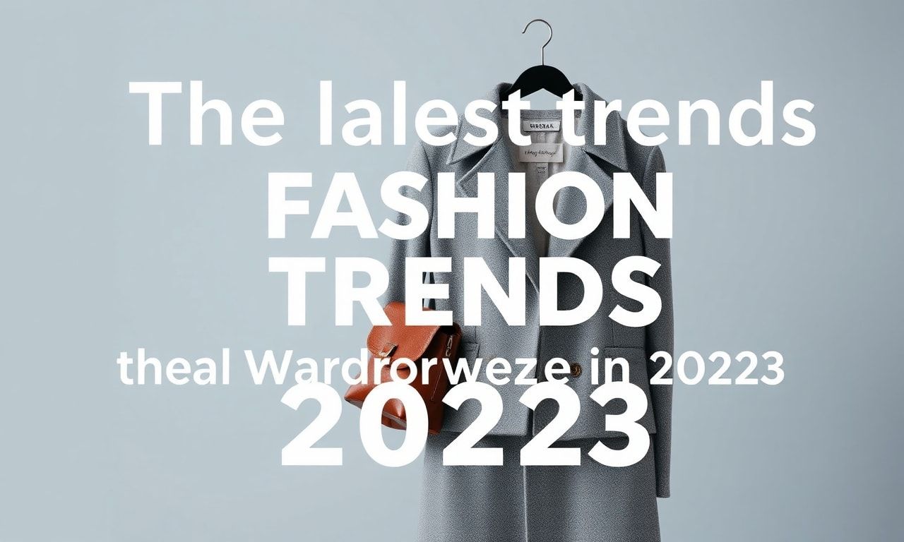 Die neuesten Modetrends: Was 2023 in Ihren Kleiderschrank gehört