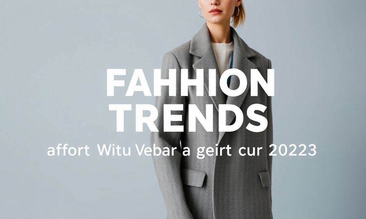 Die neuesten Modetrends: Was Sie 2023 im Kleiderschrank haben müssen