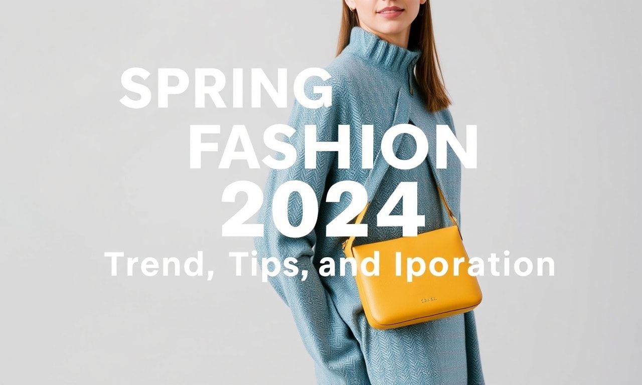 Frühlingsmode 2024: Trends, Tipps und Inspirationen