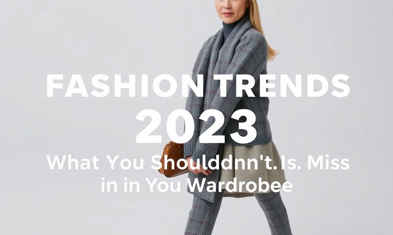 Mode-Trends 2023: Was Sie in Ihrem Kleiderschrank nicht verpassen sollten