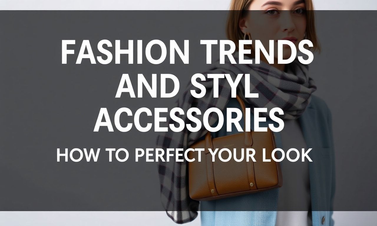 Mode-Trends und stilvolle Accessoires: Wie Sie Ihren Look perfektionieren