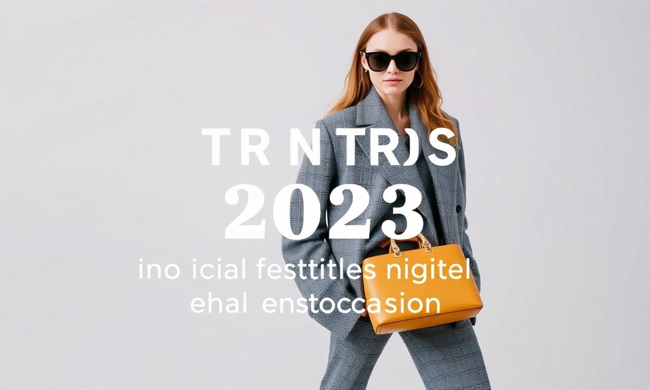 Modetrends 2023: Stylische Inspirationen für jeden Anlass