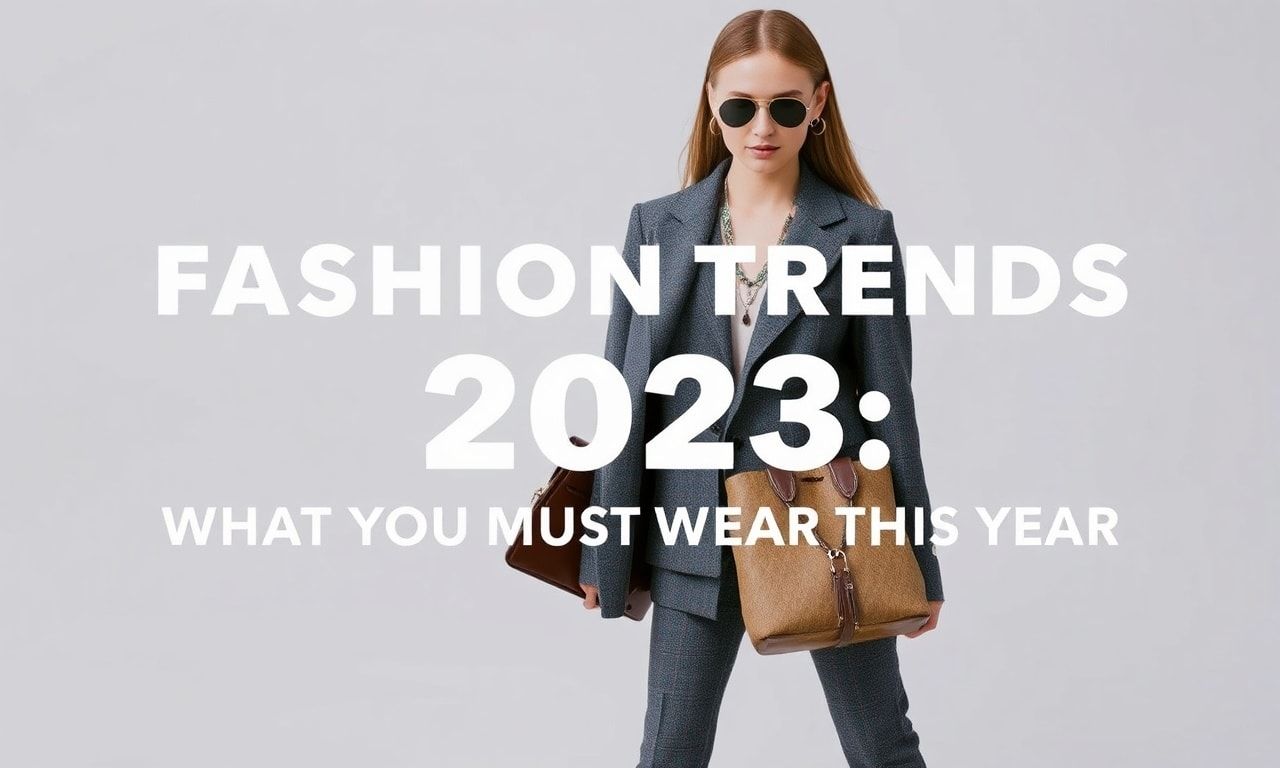 Modetrends 2023: Was Sie dieses Jahr tragen müssen