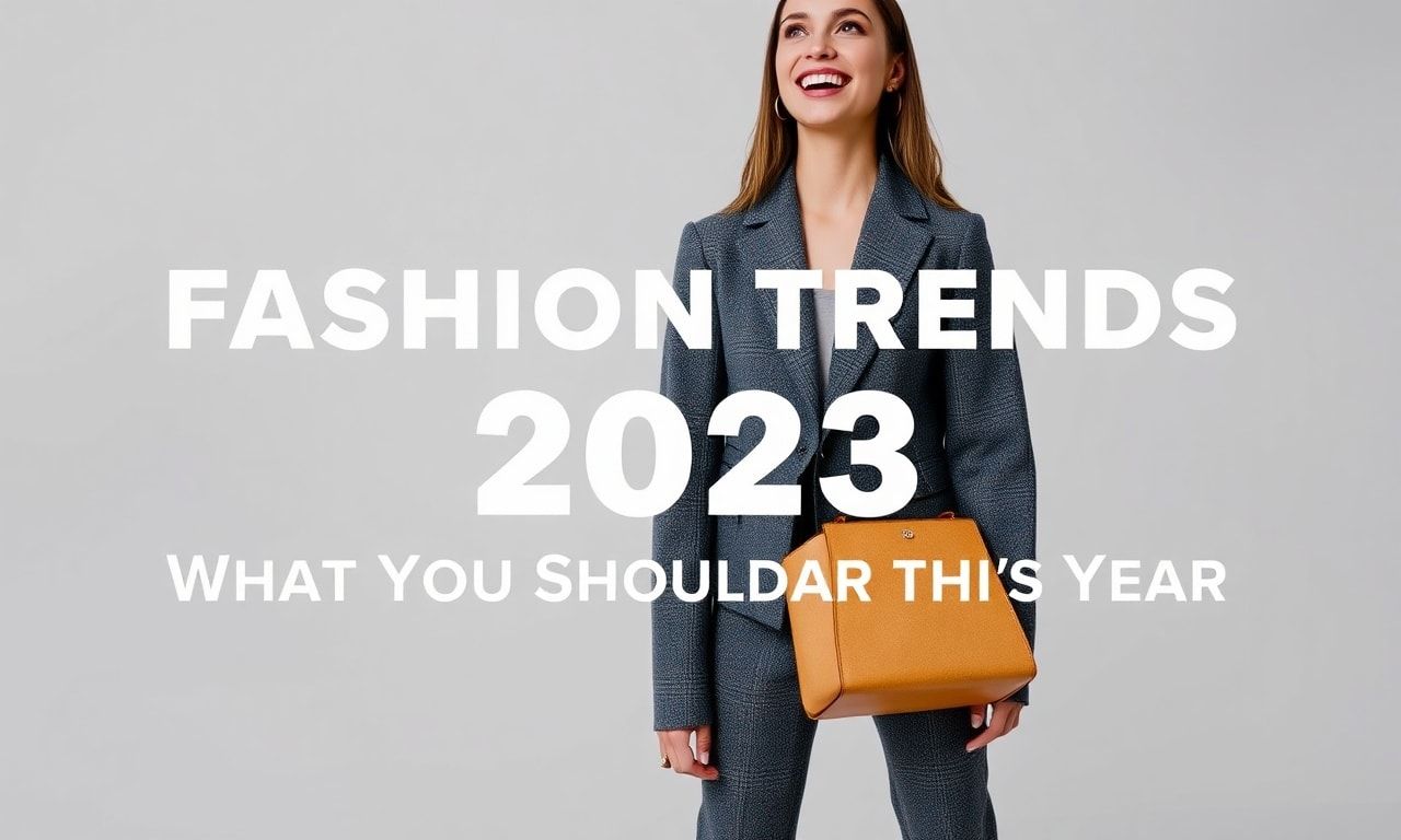Modetrends 2023: Was Sie in diesem Jahr tragen sollten