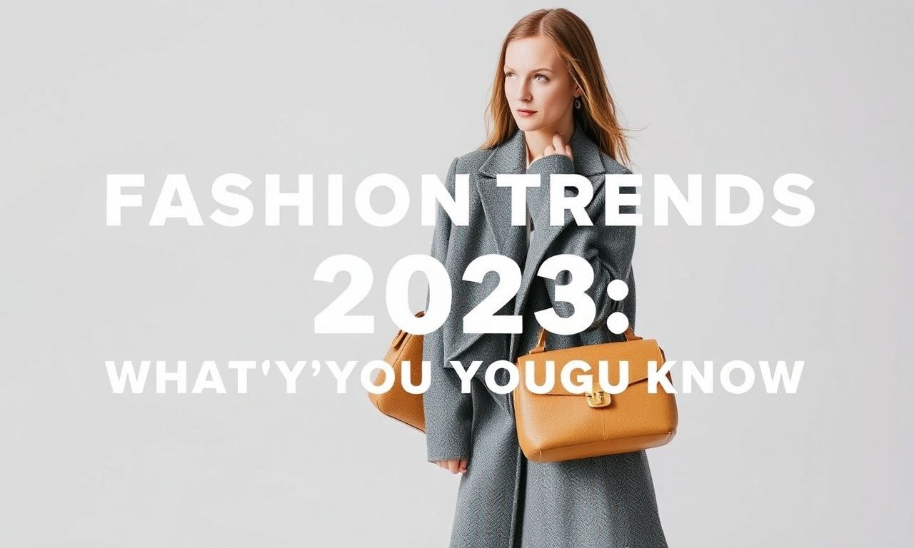 Modetrends 2023: Was Sie wissen müssen