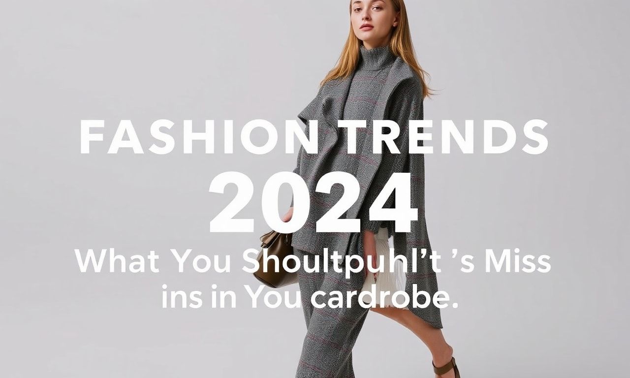 Modetrends 2024: Was Sie in Ihrem Kleiderschrank nicht verpassen sollten