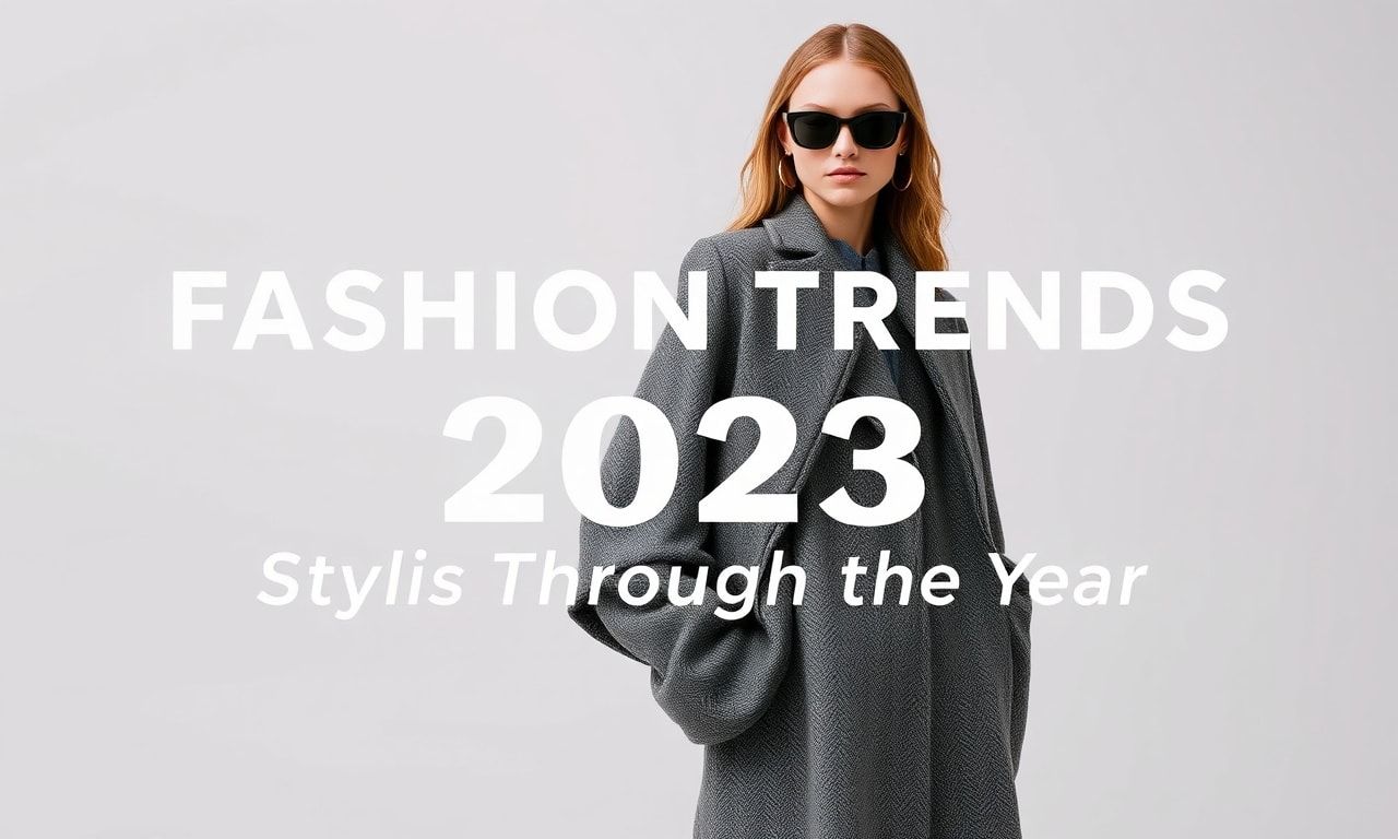 Modische Trends 2023: Stilvoll durch das Jahr