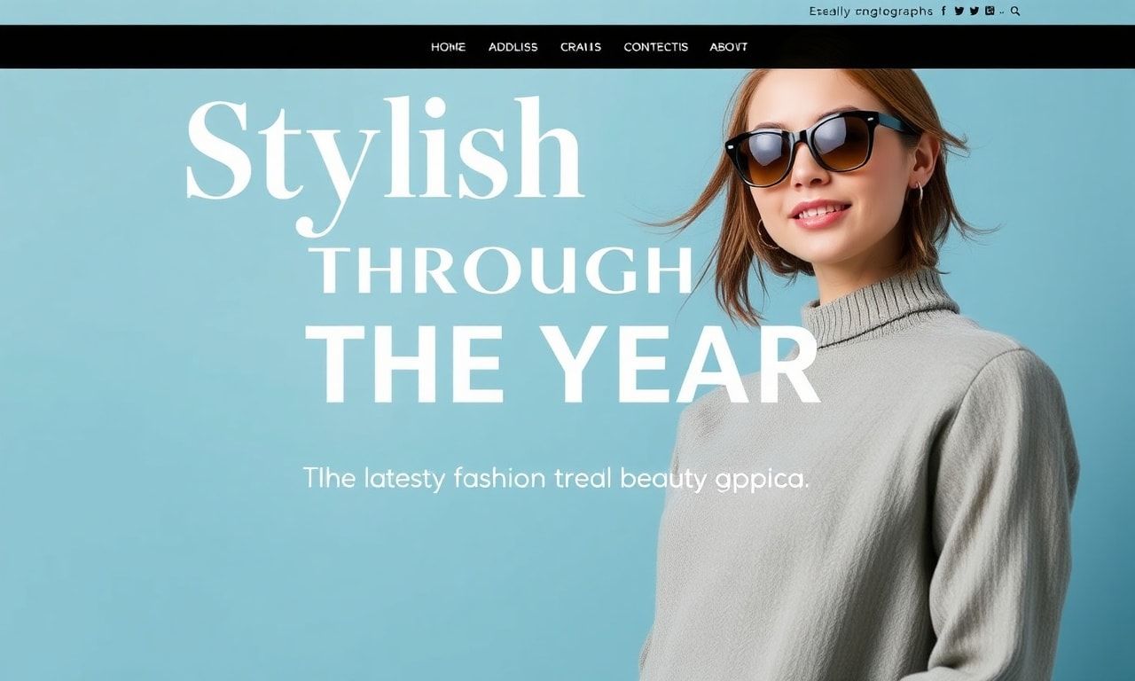 Stilvoll durch das Jahr: Die neuesten Modetrends und Beauty-Tipps