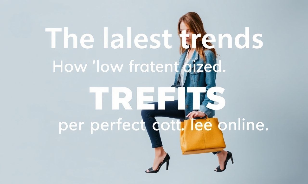 Die neuesten Trends: So findest du die perfekten Outfits online