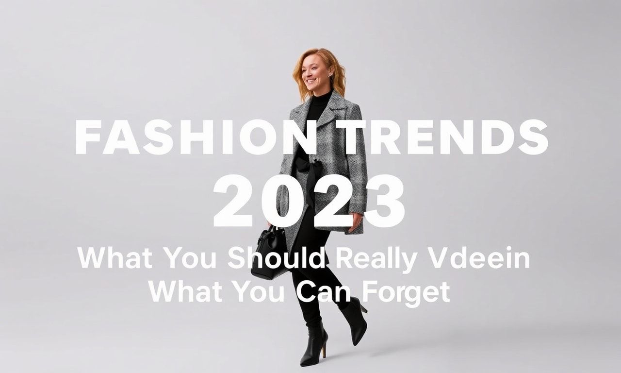 Mode-Trends 2023: Was Sie wirklich tragen sollten (und was Sie vergessen können)