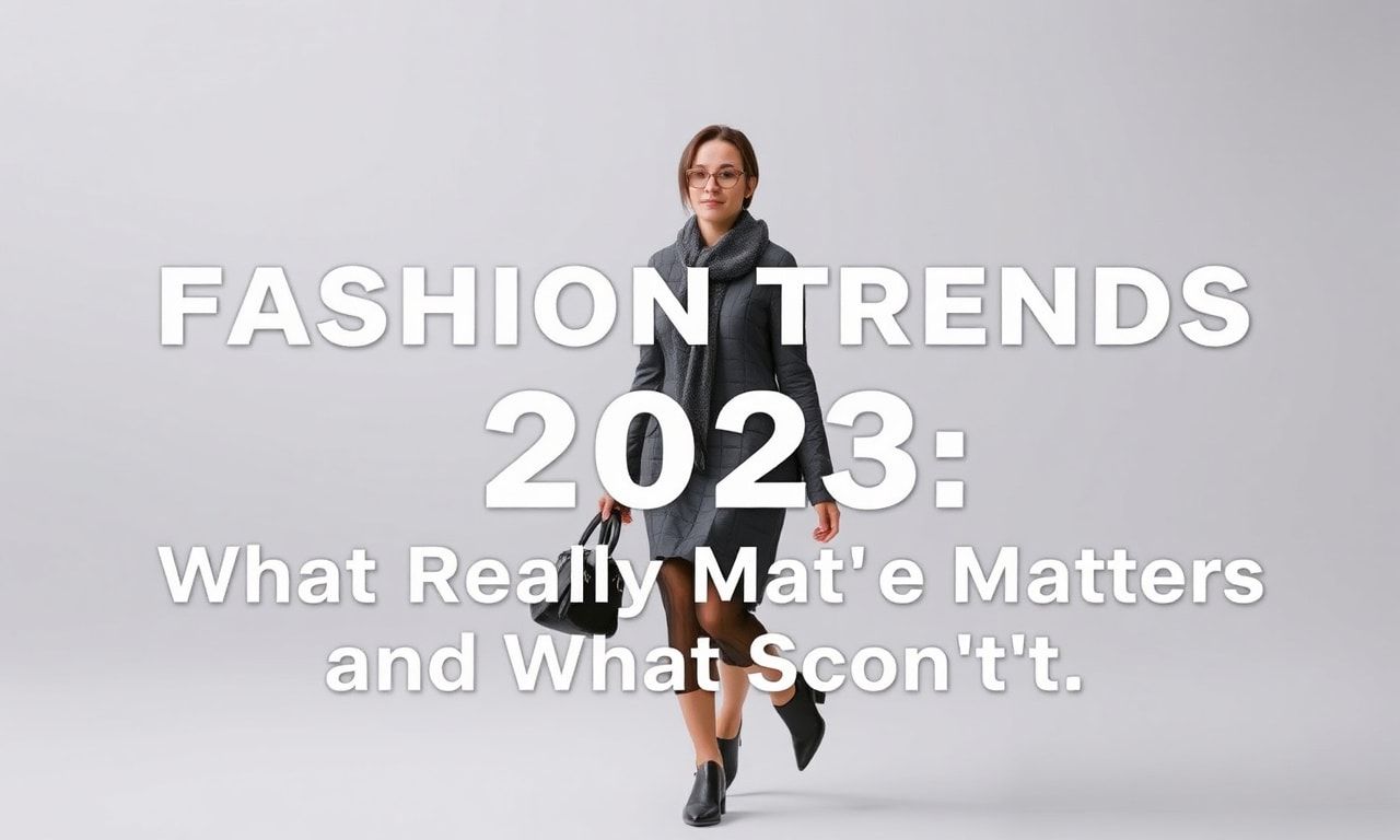 Mode-Trends 2023: Was wirklich zählt – und was nicht