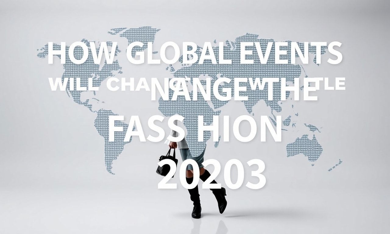 Wie globale Ereignisse die Modewelt 2023 verändern