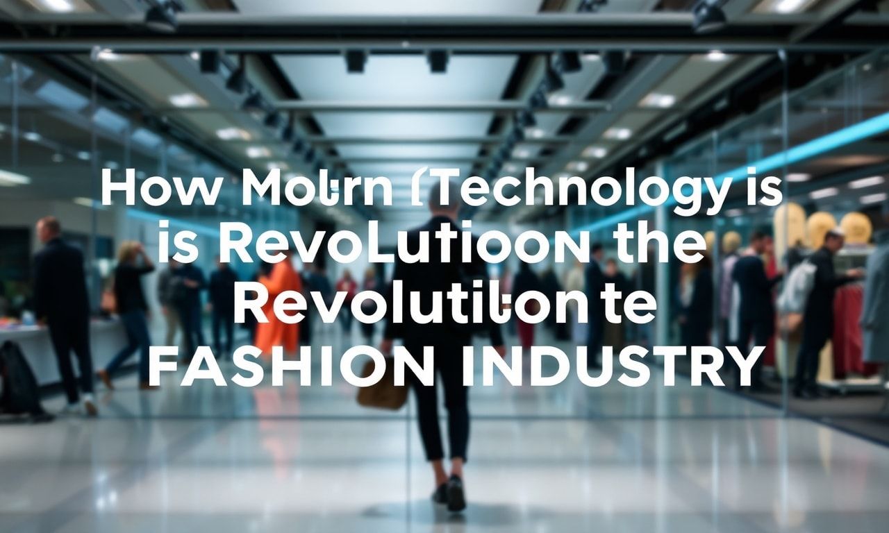 Wie moderne Technologie die Modebranche revolutioniert